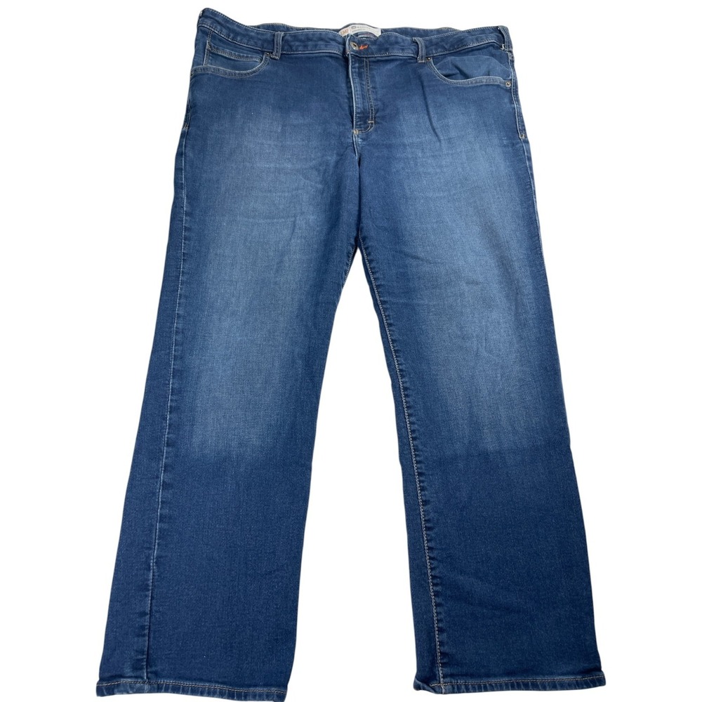 Lee Modern Series L342 Jeans Men's 46x30 Blue Denim Straight Leg Vintage‎ Retro